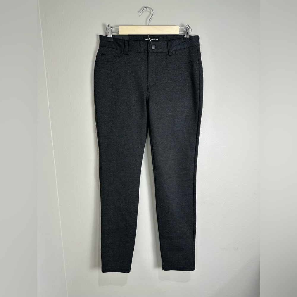 DKNY Jeans‎ Dark Gray Ponte Pants Size Small Knit Skinny Career Pants NWT